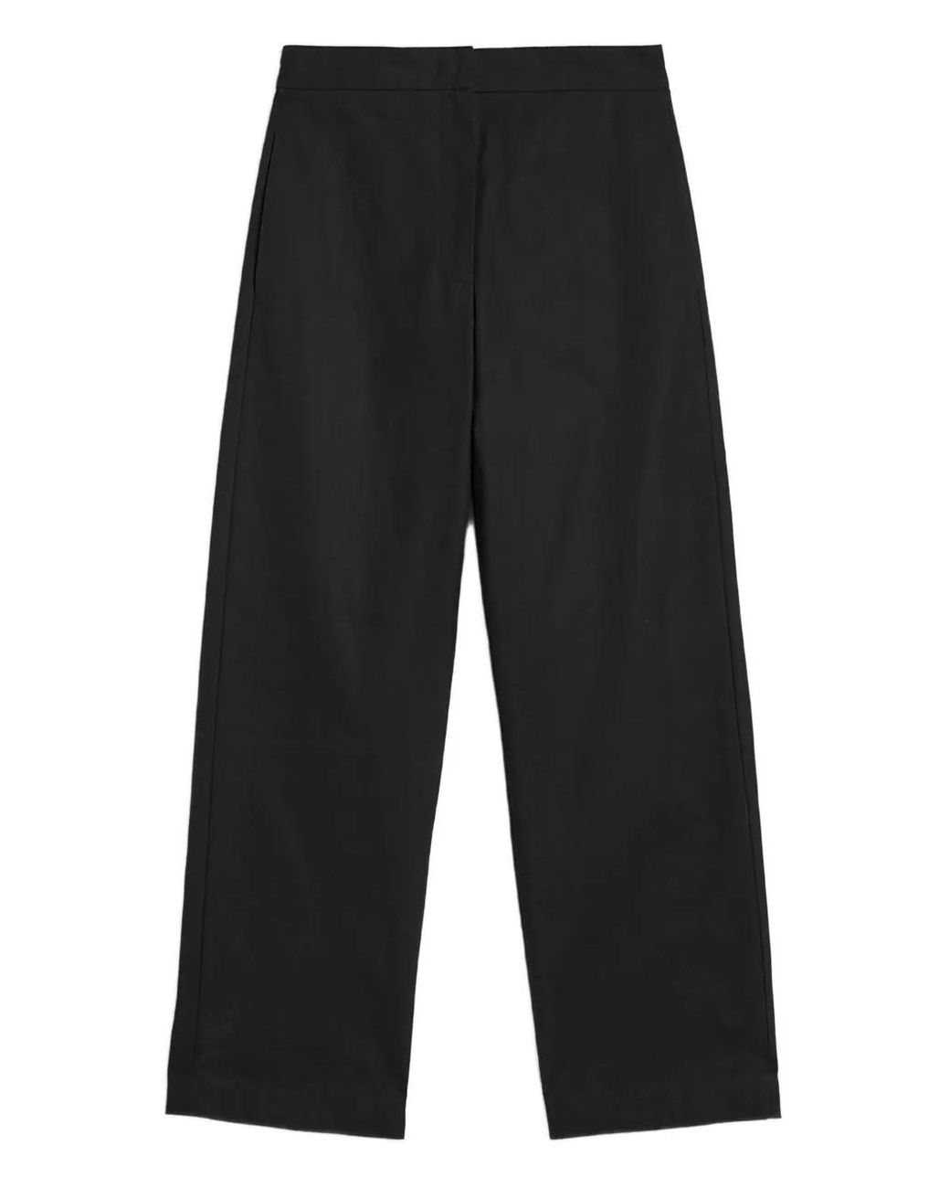 Jil Sander Gray Cotton Trousers