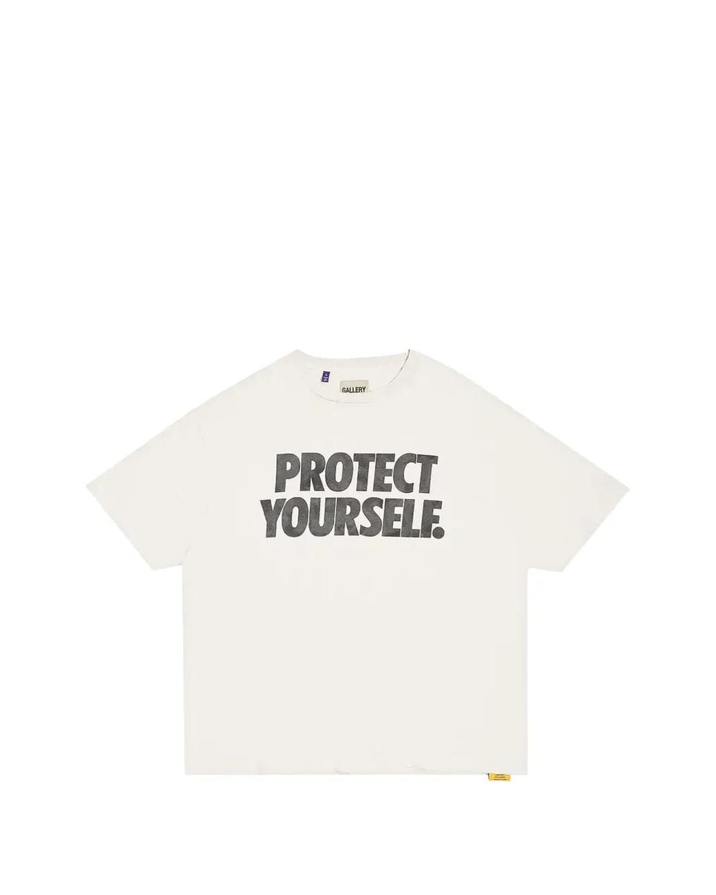 GALLERY DEPT. White Atk Protect Yourself Graphic-Print T-Shirt for men
