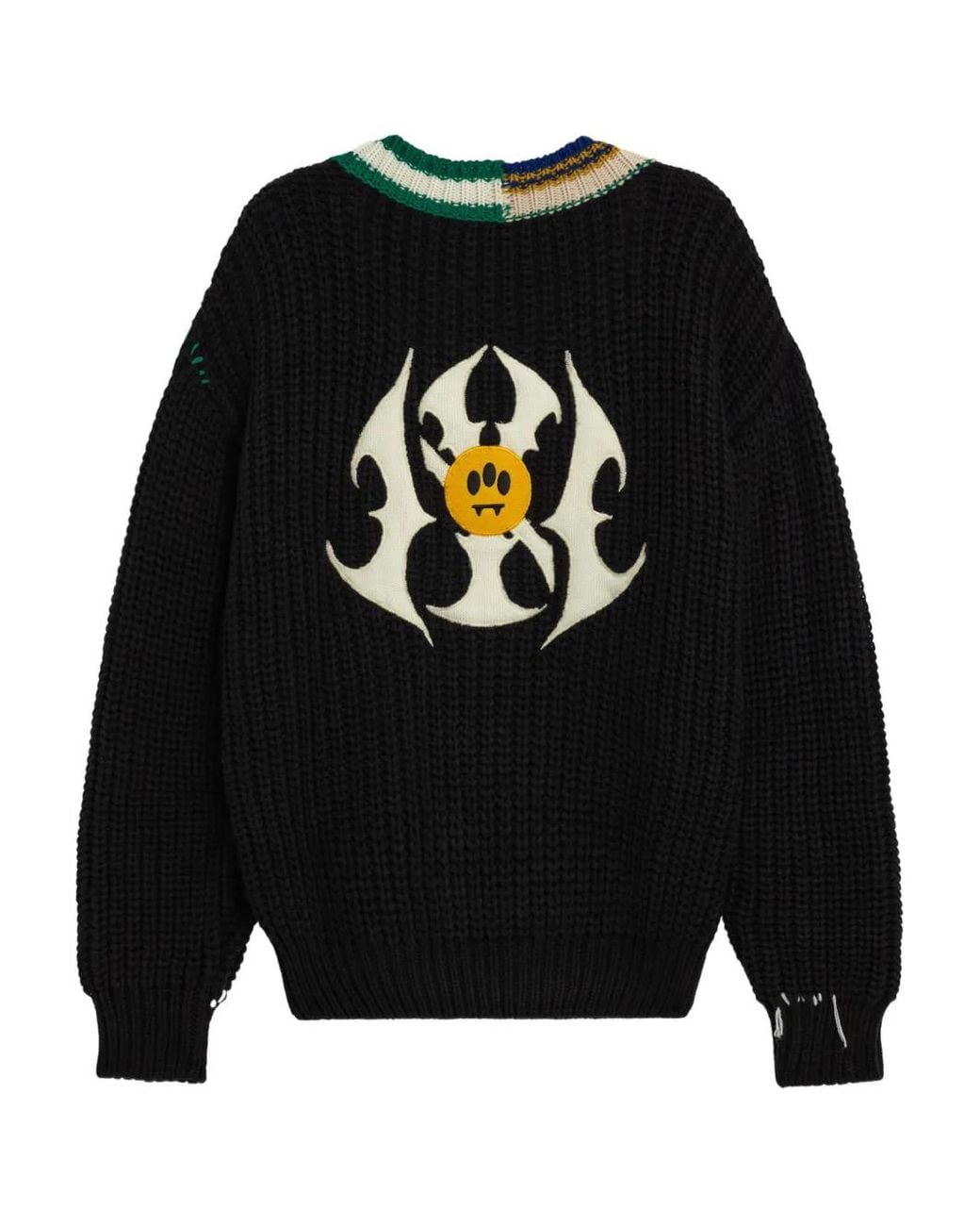 Barrow Black V-Neck Sweater