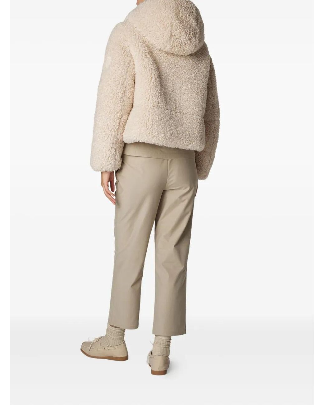 Save The Duck Natural Hooded Zip Jacket