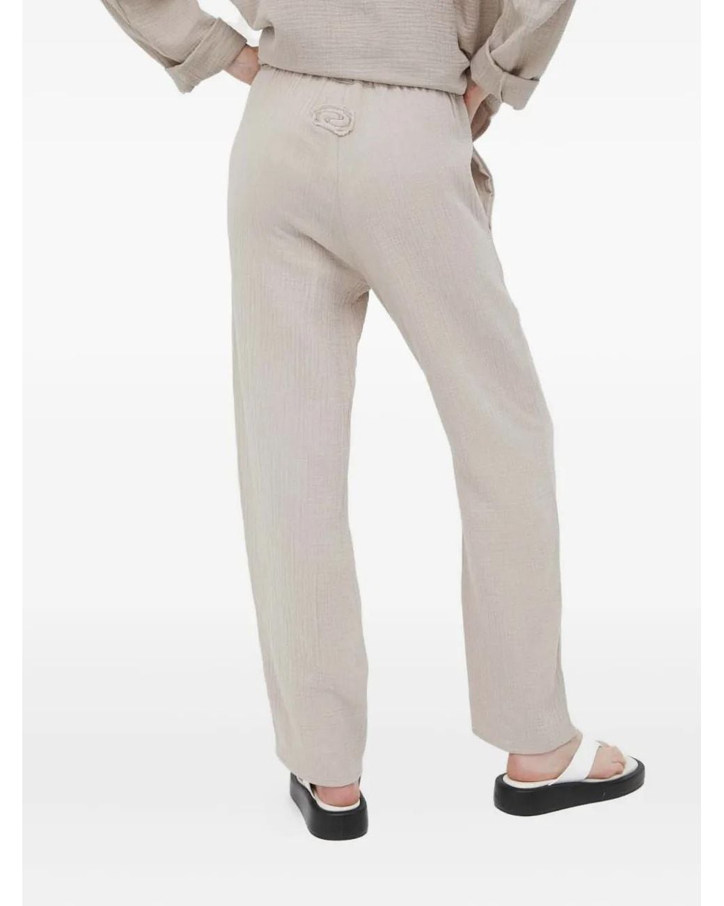 Résumé White Drawstring Trousers