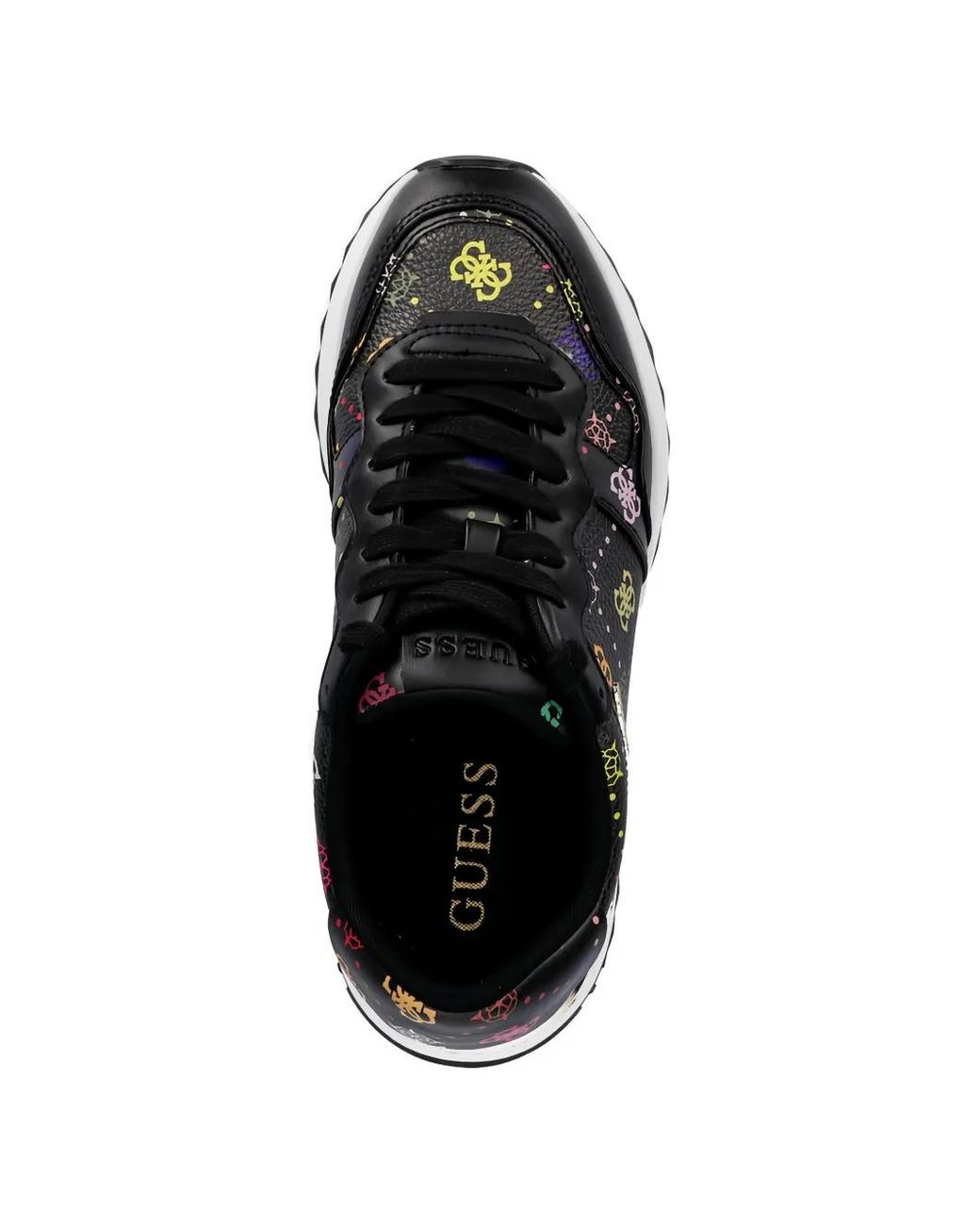 Guess Black Vinsa Logo Running Sneakers