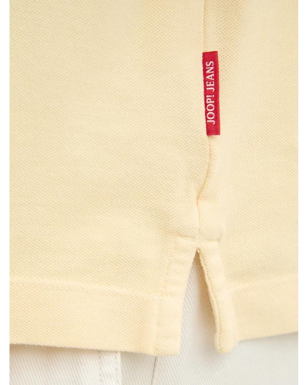 Joop! Natural Ambrosian Logo-Embroidered Polo Shirt for men