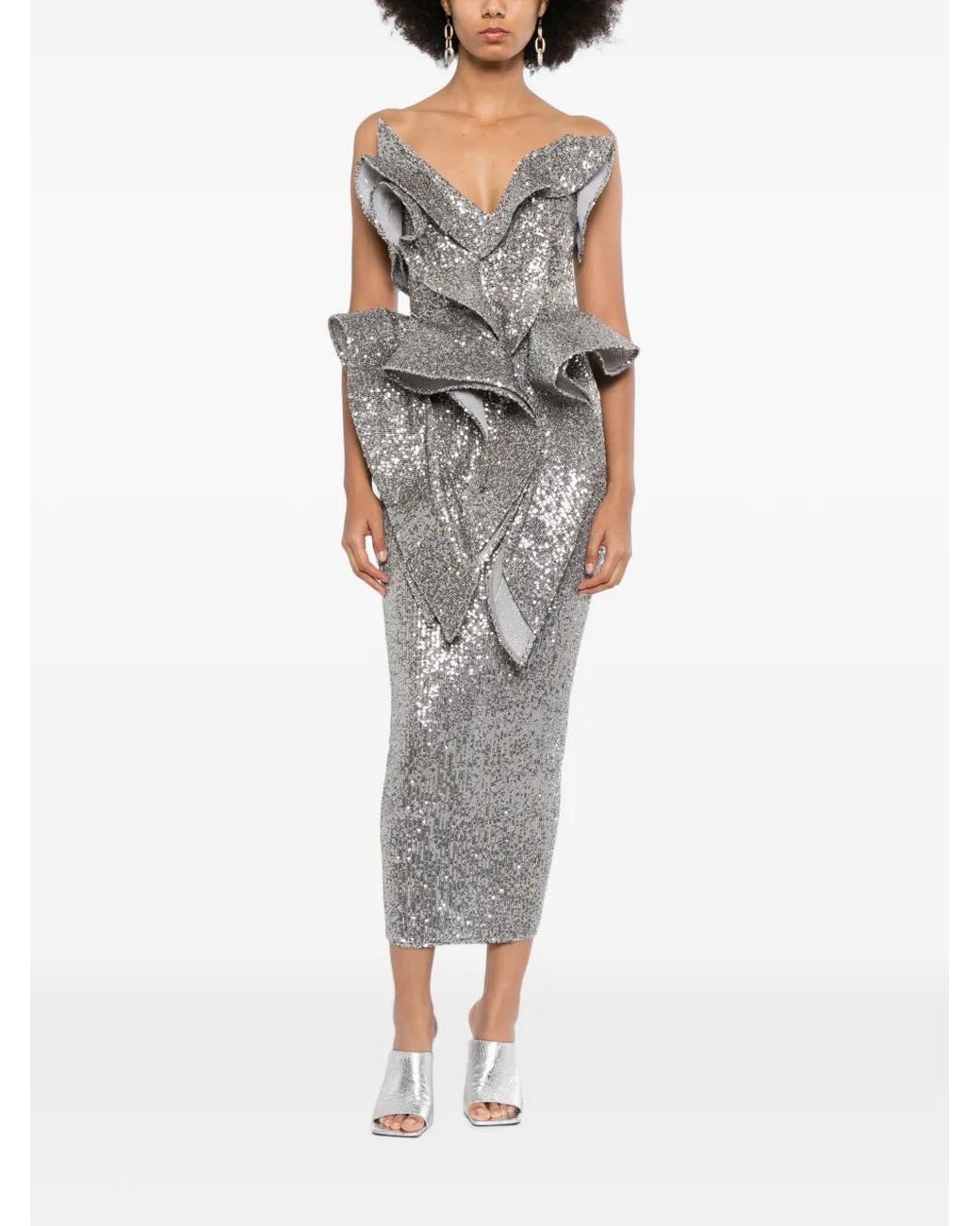 Maticevski Gray Wizard Bodice