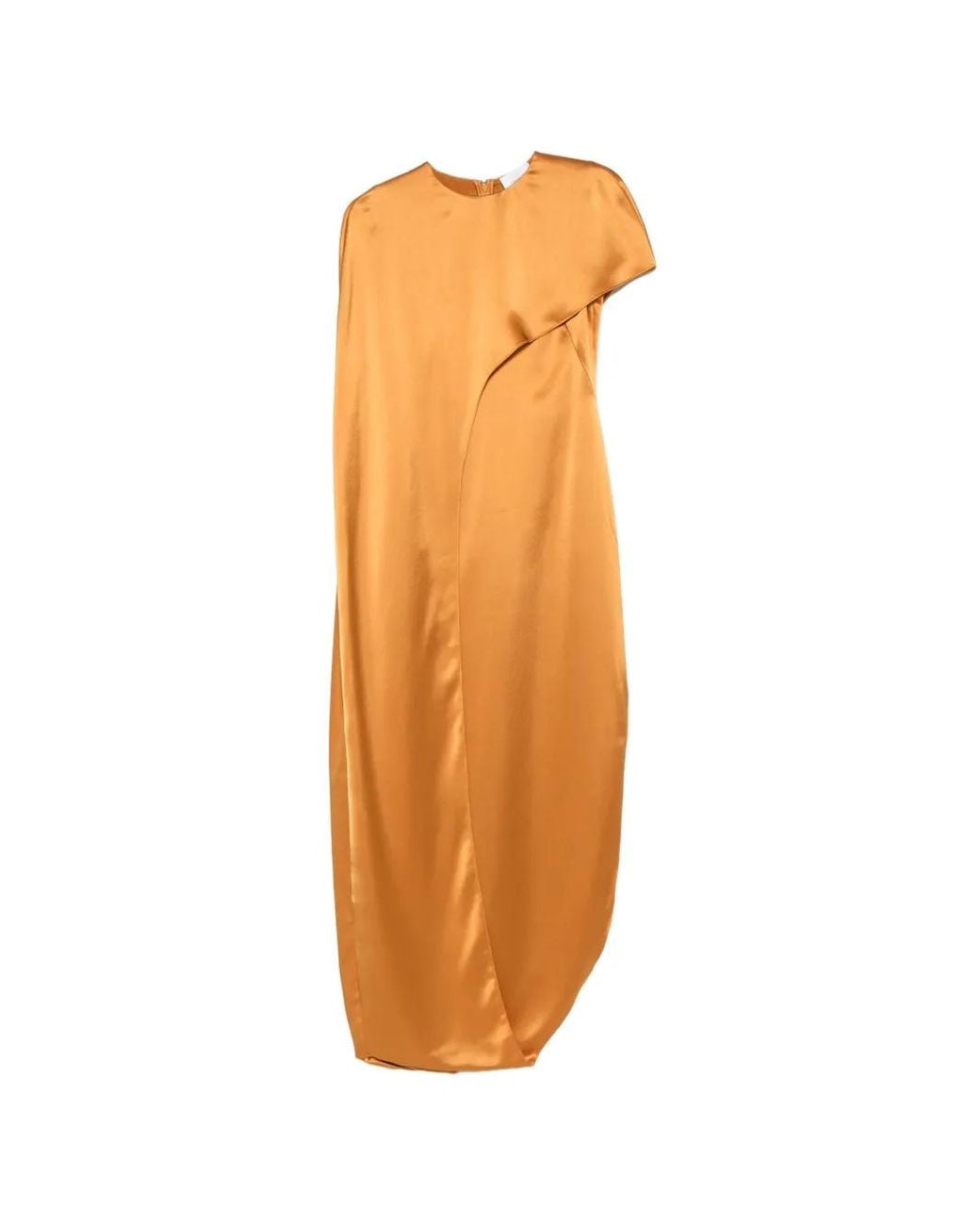 Galvan Orange Clandestine Dress