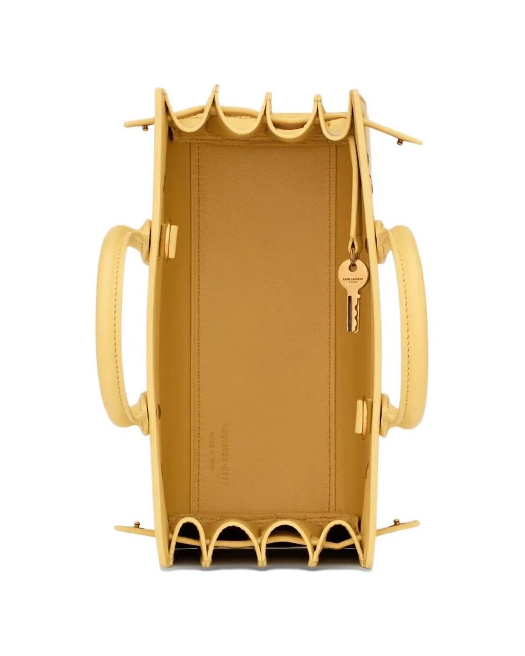 Bolso Shopper Sac De Jour Saint Laurent de color Yellow