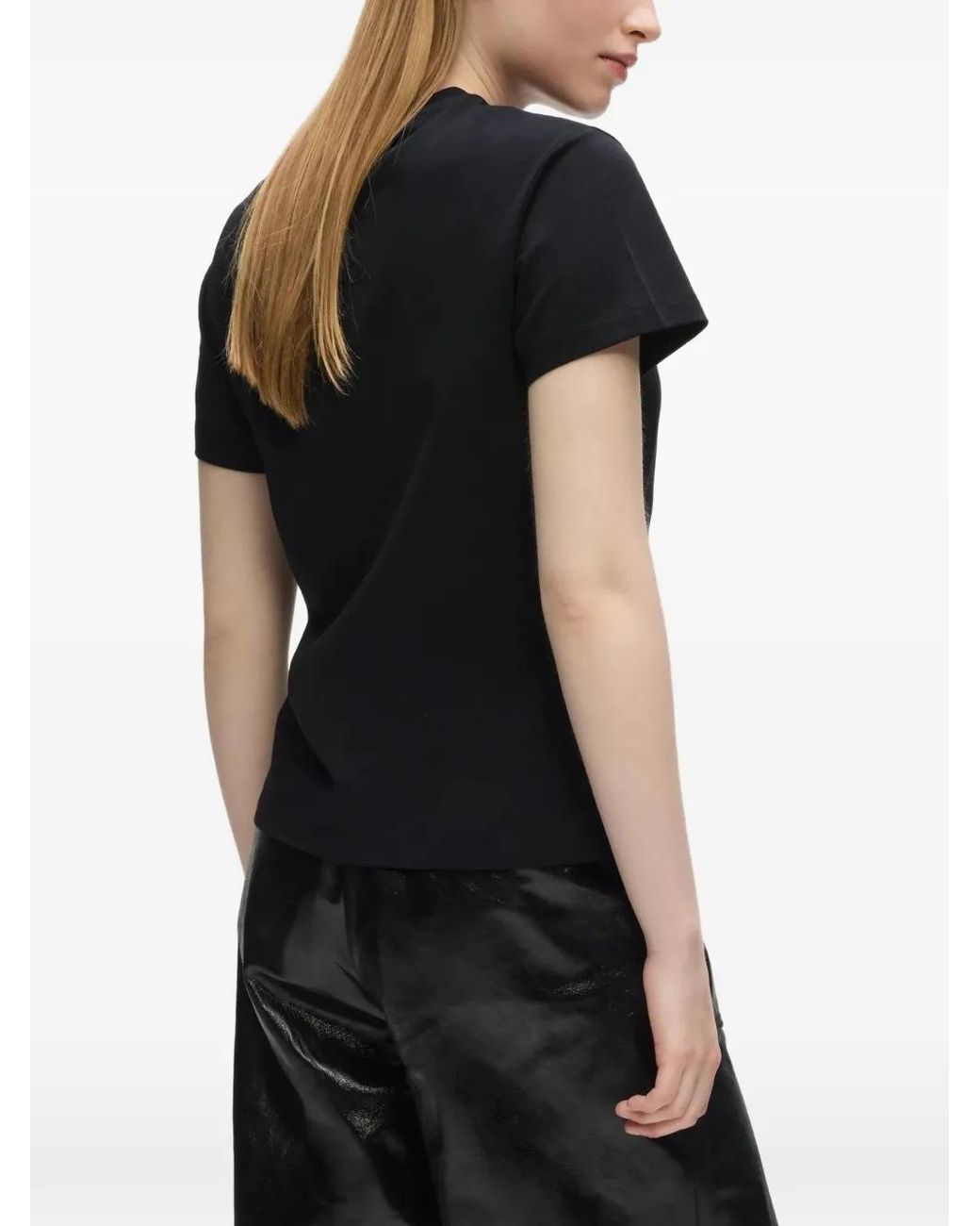 Karl Lagerfeld Black Knot Detail T-Shirt