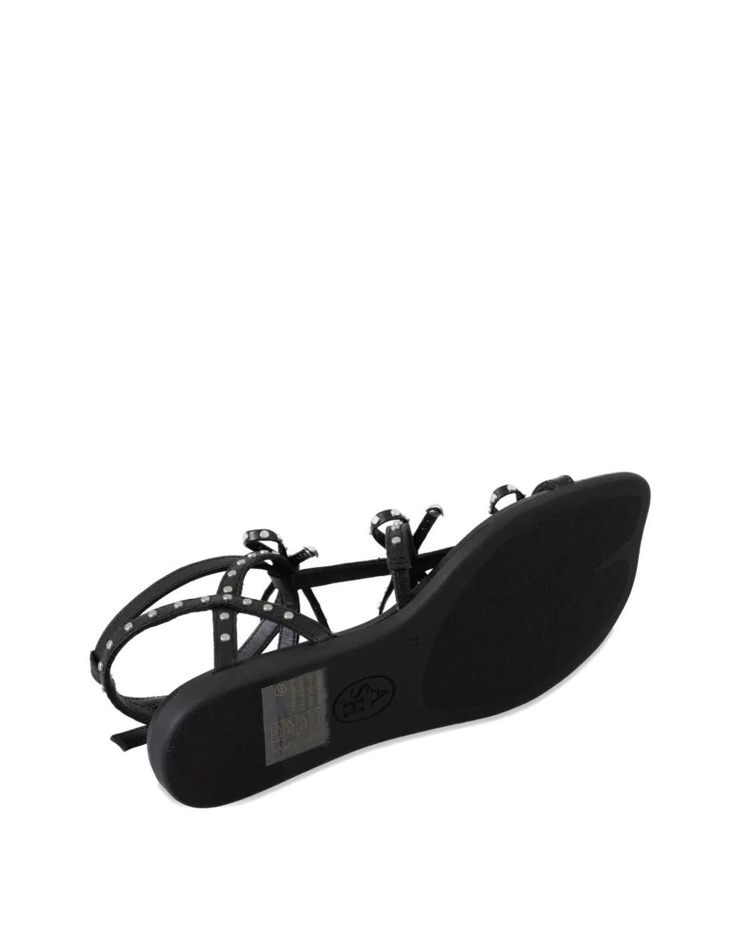 Ash Black Gladius Sandals