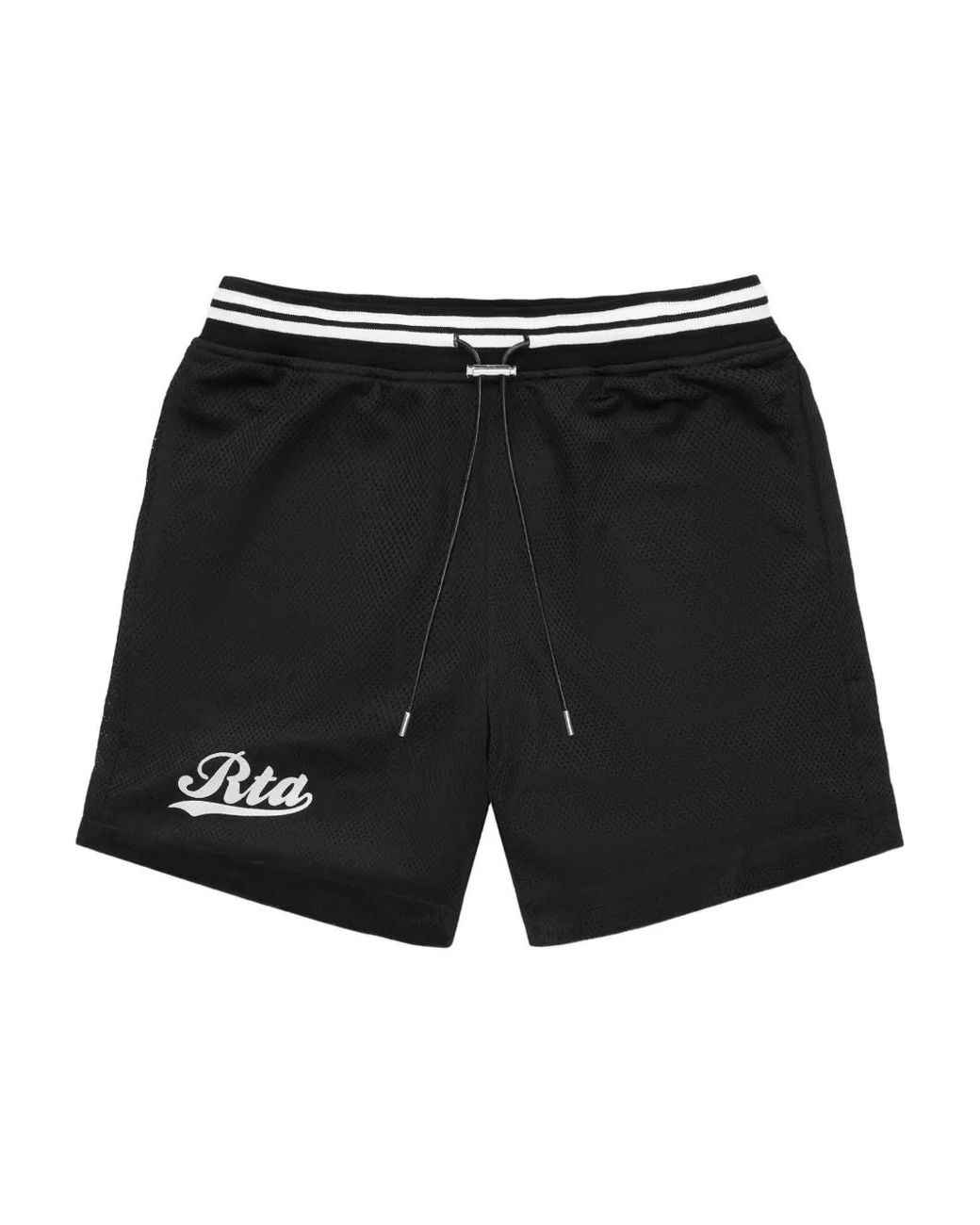 RTA Black Peyton Shorts for men