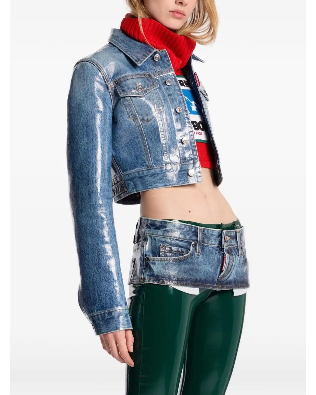 DSquared² Blue Dean Jacket