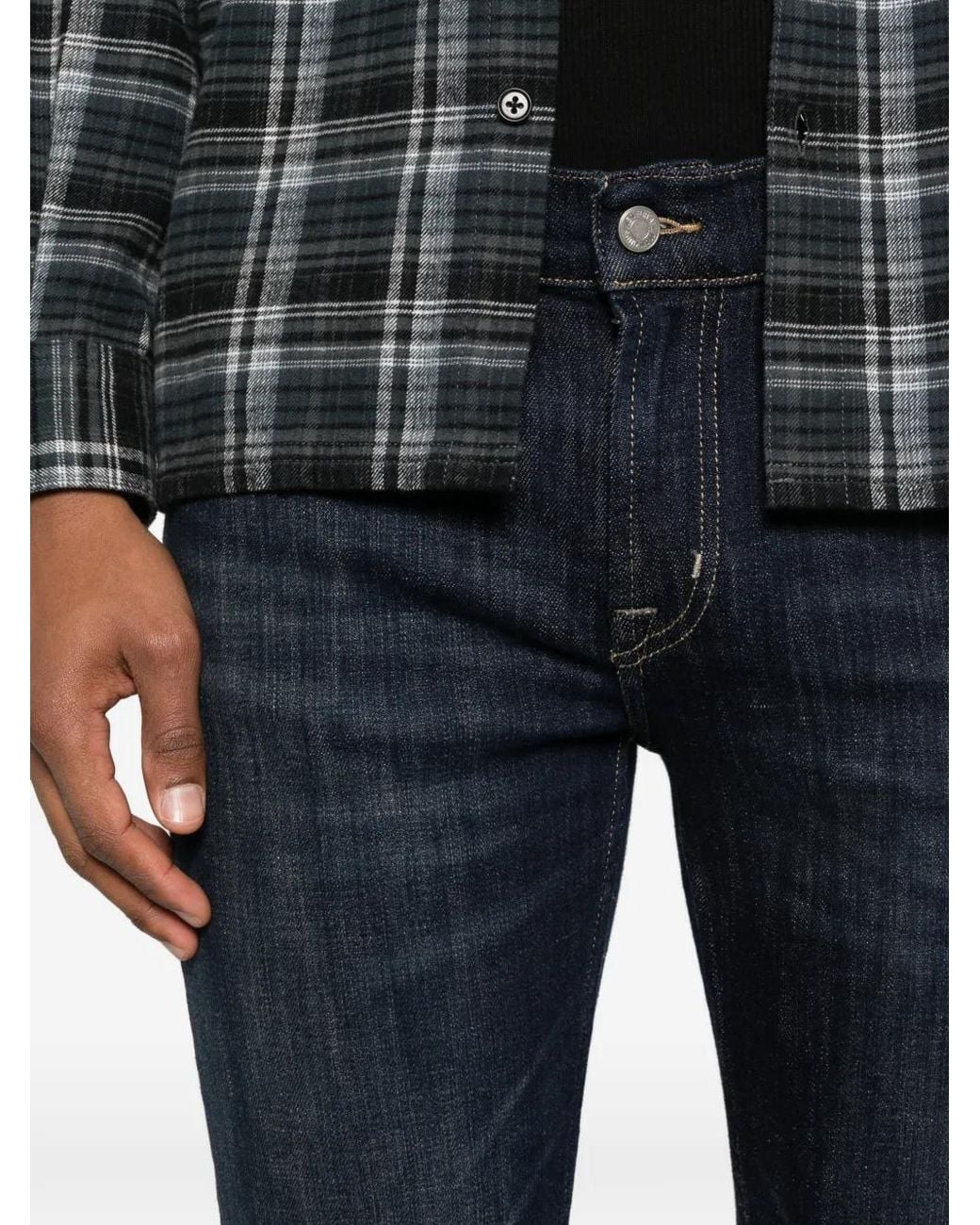 7 For All Mankind Blue Jeans for men