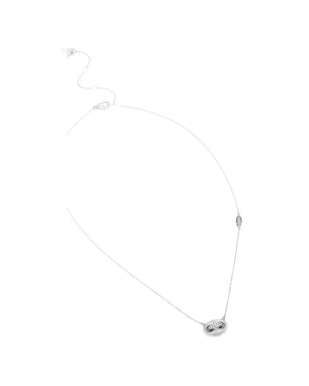 Guess White Marina Necklace