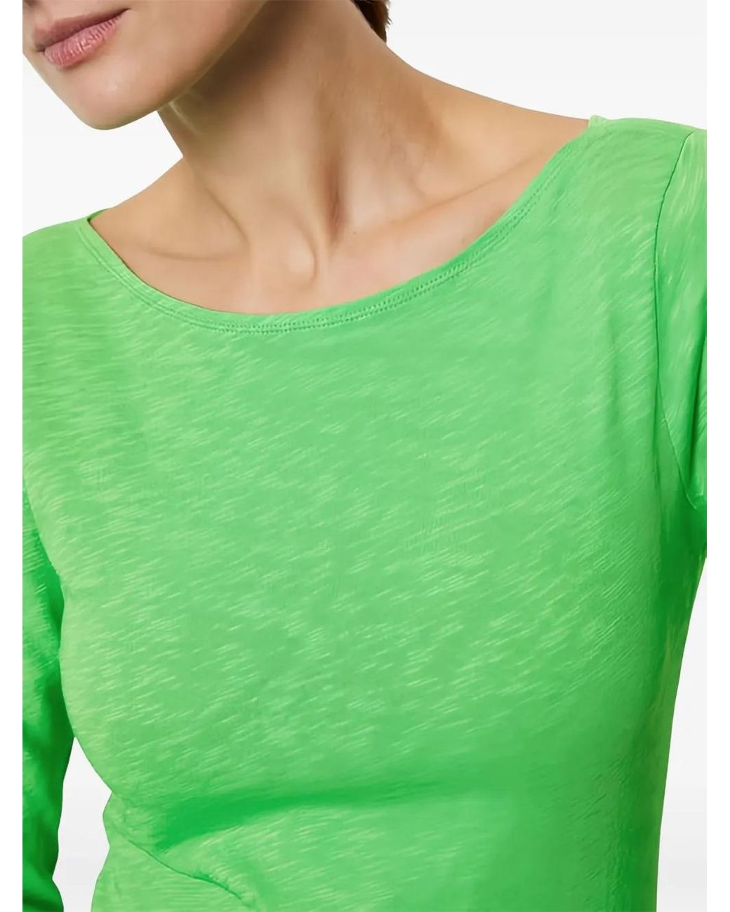Marc O' Polo Green Long-Sleeves Top