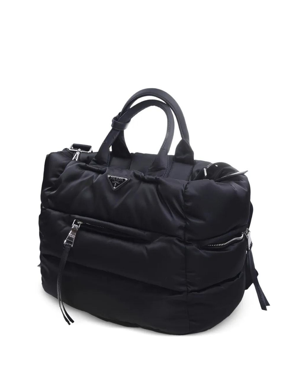 Prada Black Quilted Shoulder Bag