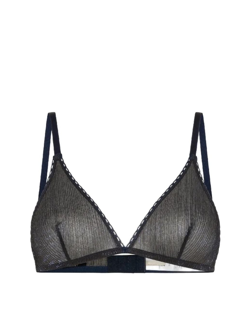 Momoní Black Soutien-Gorge Amethist À Bonnets Triangles