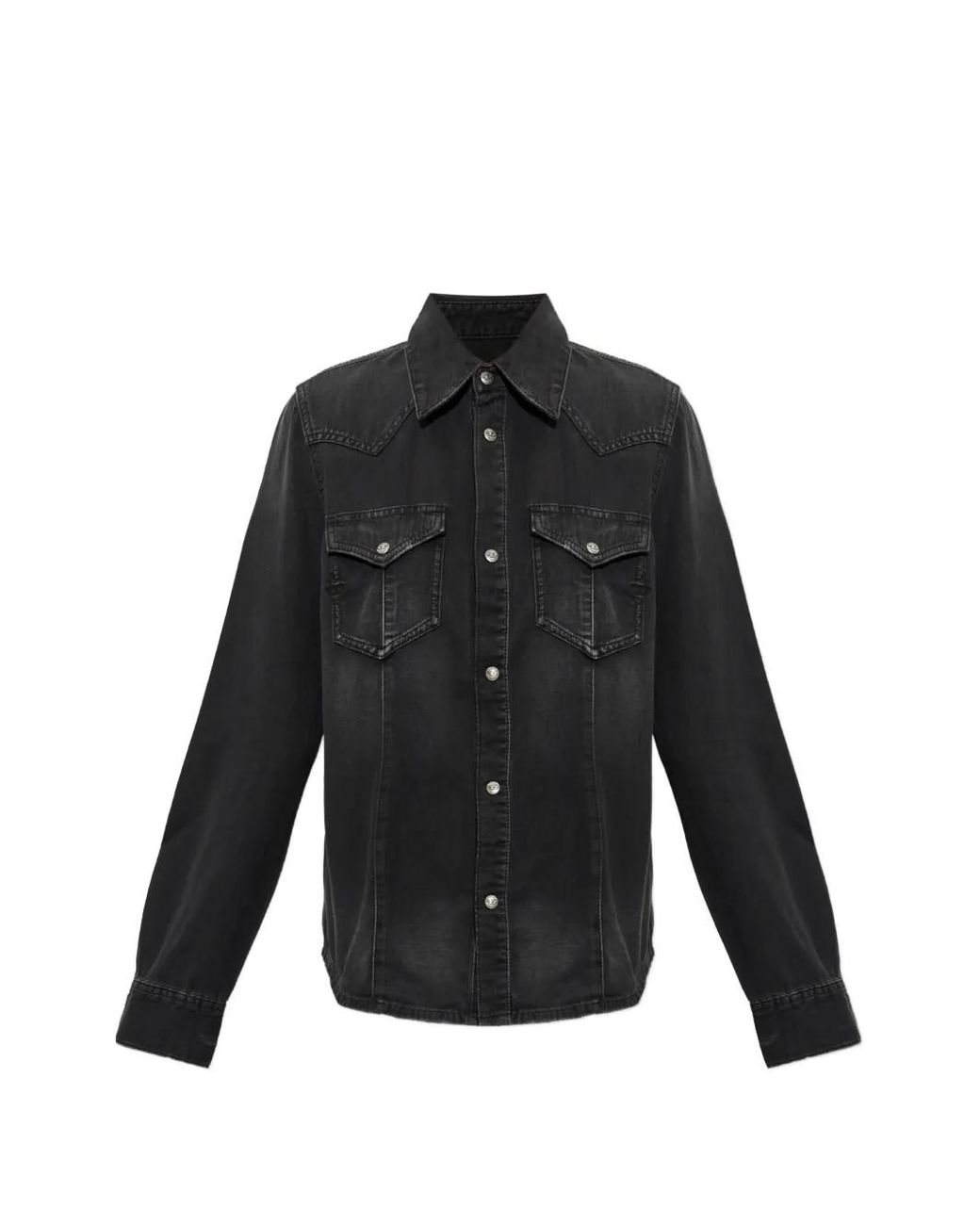 DIESEL Black Western Shirt
