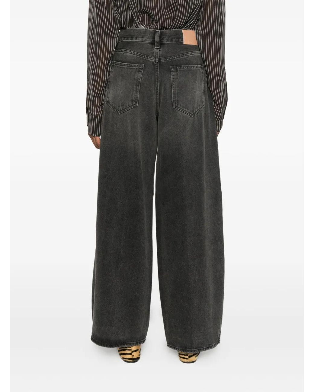6397 Gray Five-Pocket Jeans