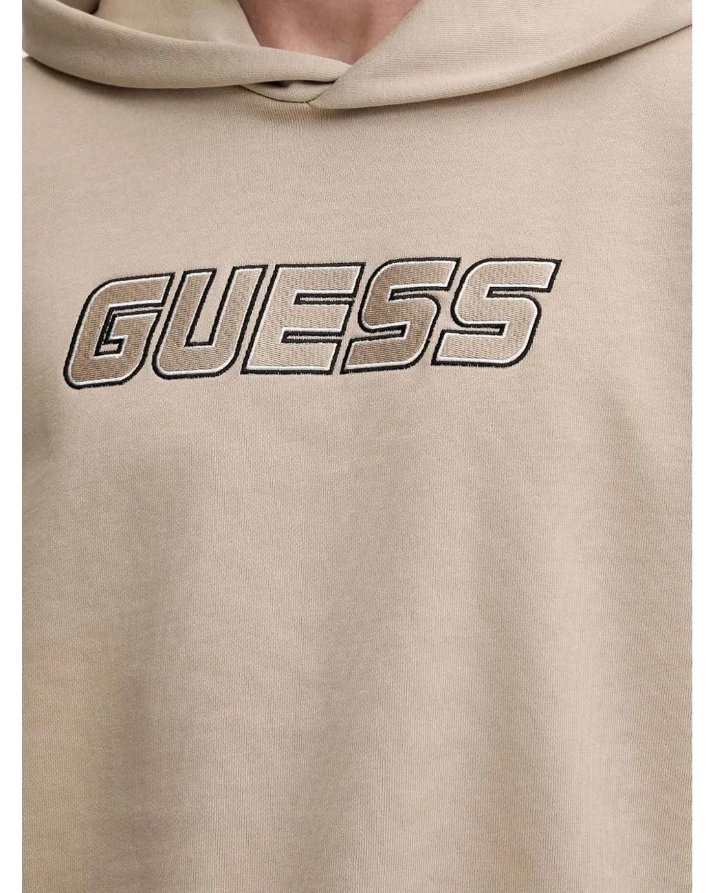 Guess Natural 1981 Logo Hoodie for men