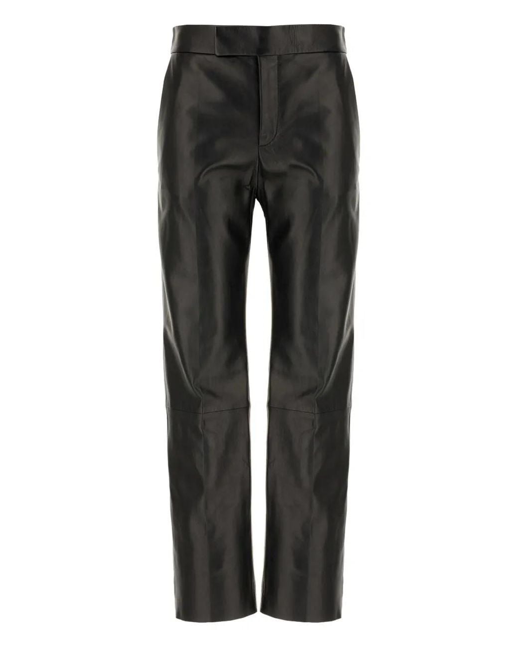 Alberta Ferretti Straight Broek in het Gray