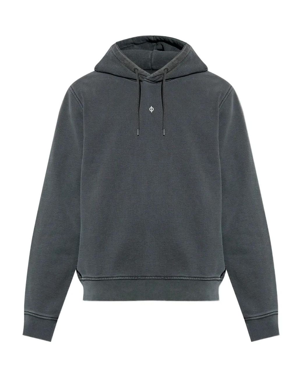 Samsøe & Samsøe Gray Hoodie Salmy À Logo Brodé Et Lien De Resserrage Saollie for men