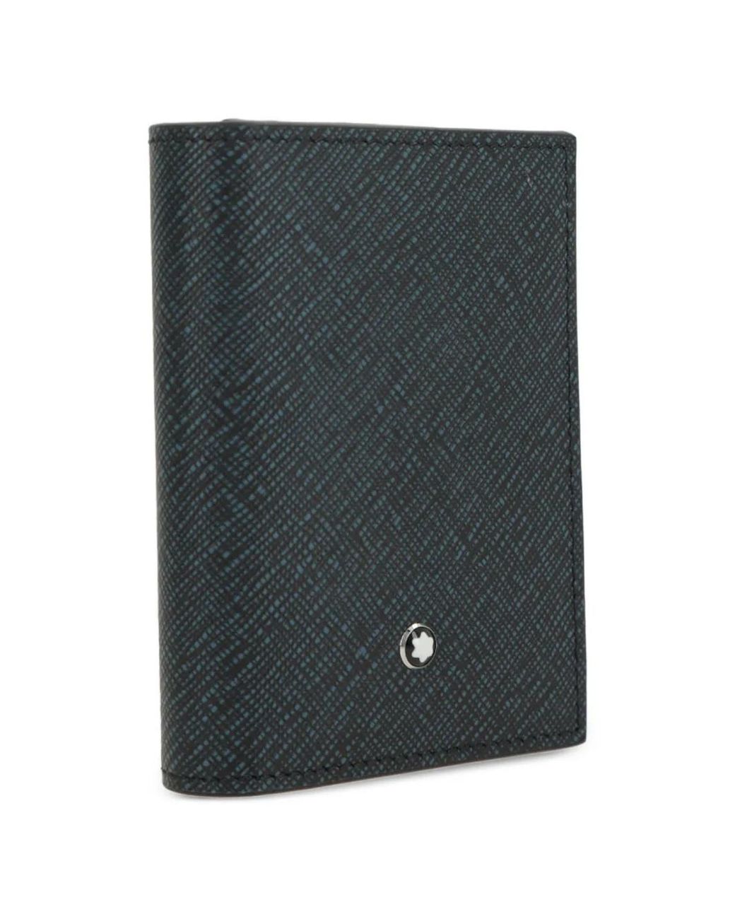 Montblanc Black Logo-Plaque Wallet for men