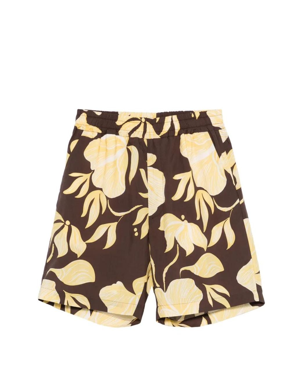Altea Metallic Floral-Print Shorts for men
