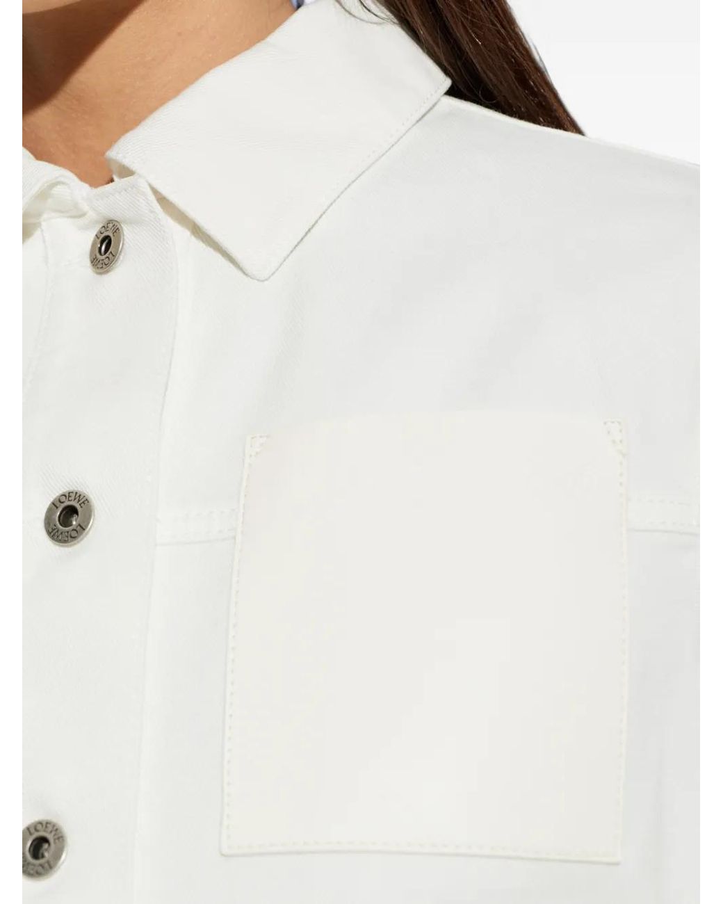 Loewe White Workwear Jacket