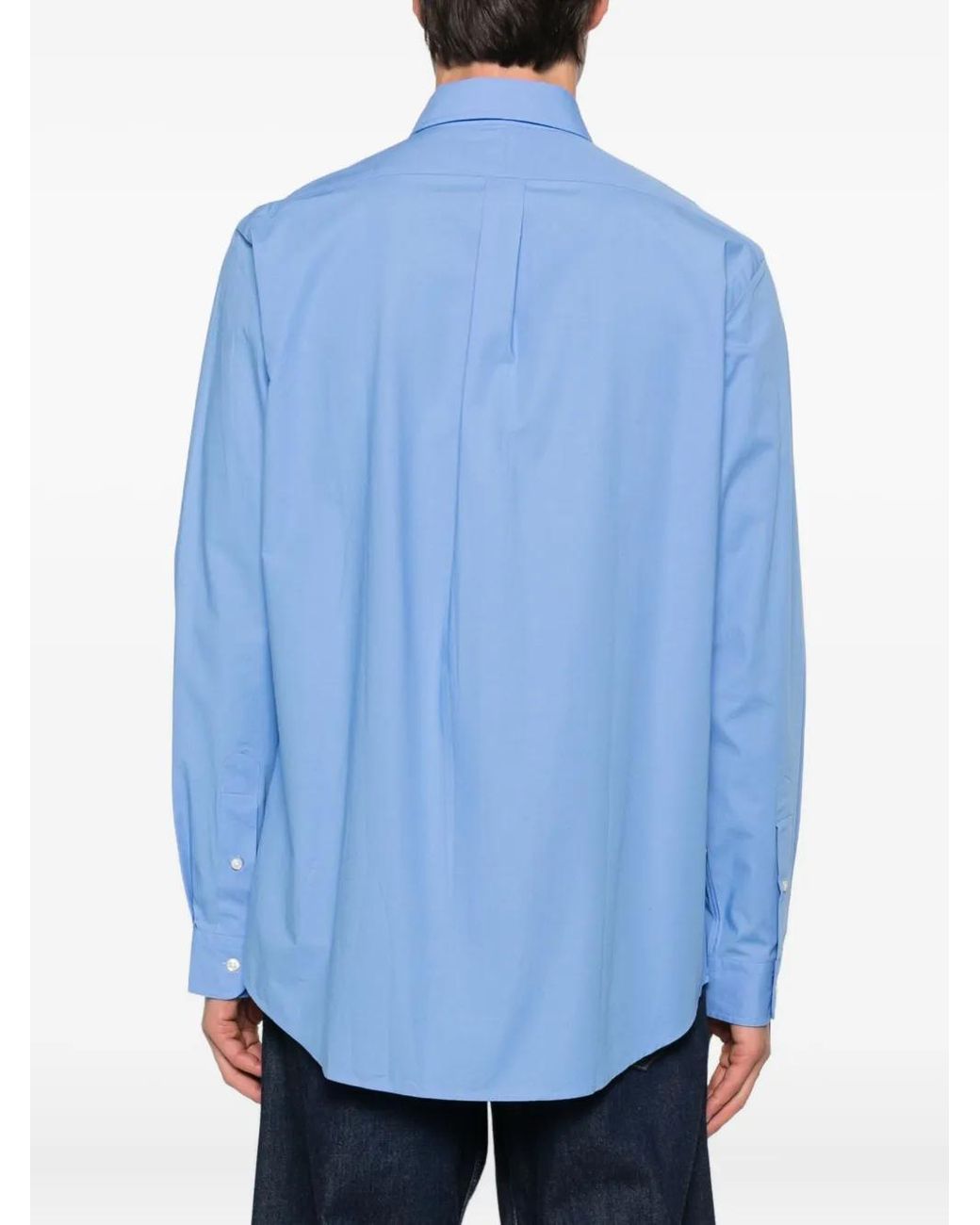 Polo Ralph Lauren Blue Comfort Fit Button-Down Shirt for men
