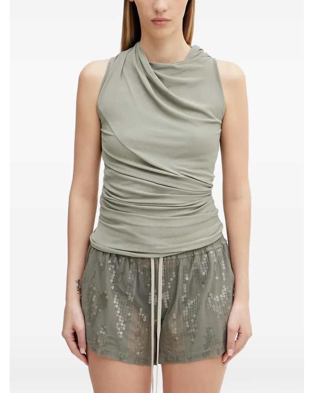 Rick Owens Green Luna Top