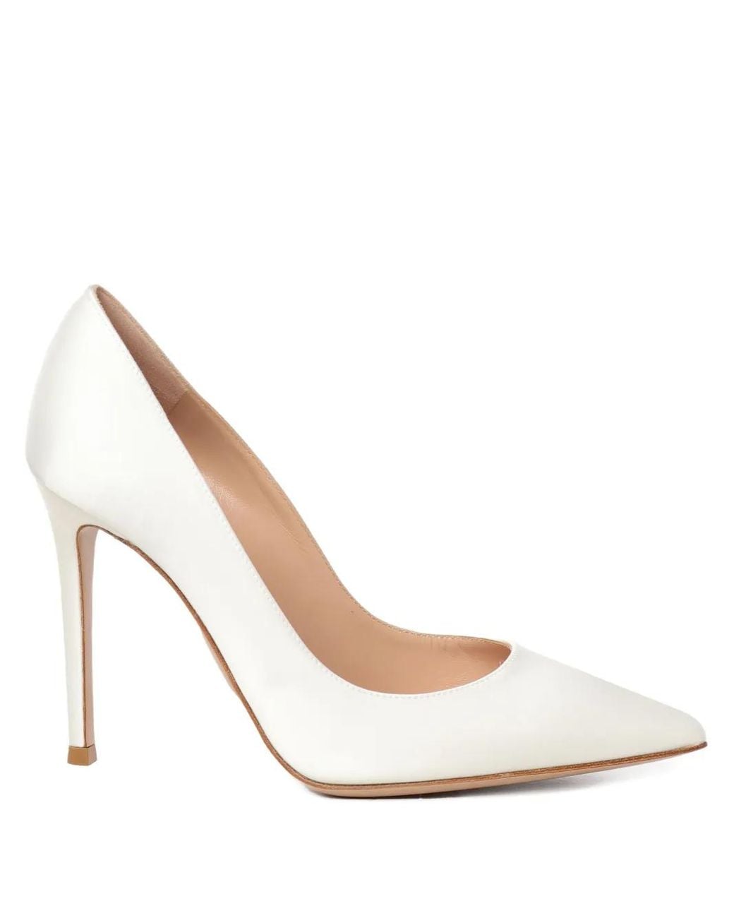 Gianvito Rossi White Gianvito 105 Pumps