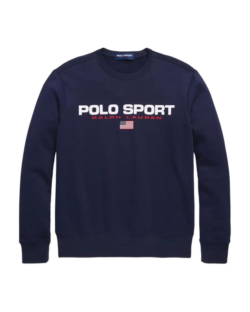 Polo Ralph Lauren Blue Logo-Print Sweatshirt for men