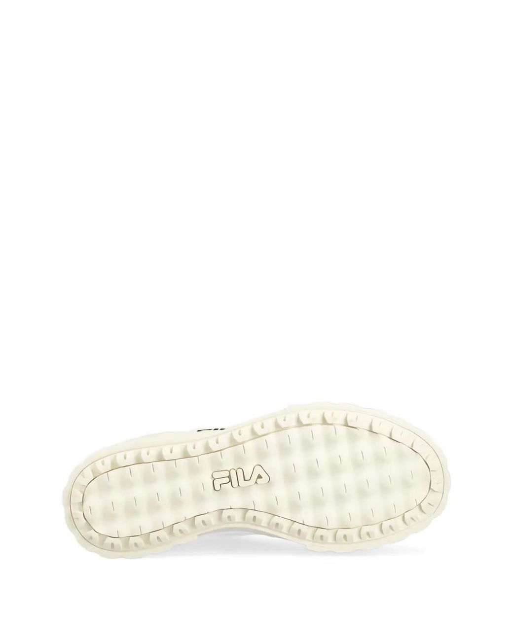 Fila White Logo Platform Sneakers