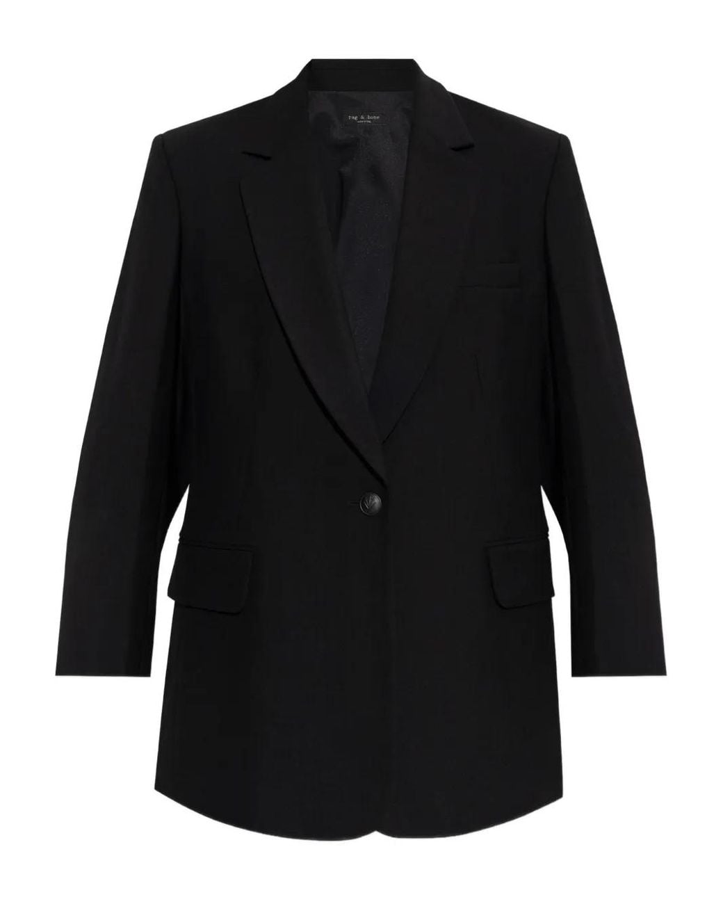Rag & Bone Black Einreihiges Sakko