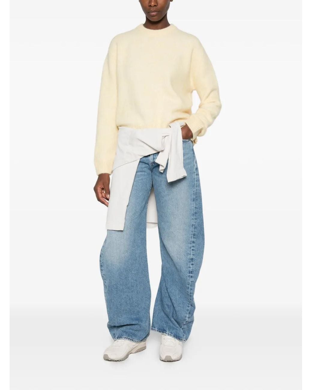 A.P.C. Natural Crew-Neck Sweater