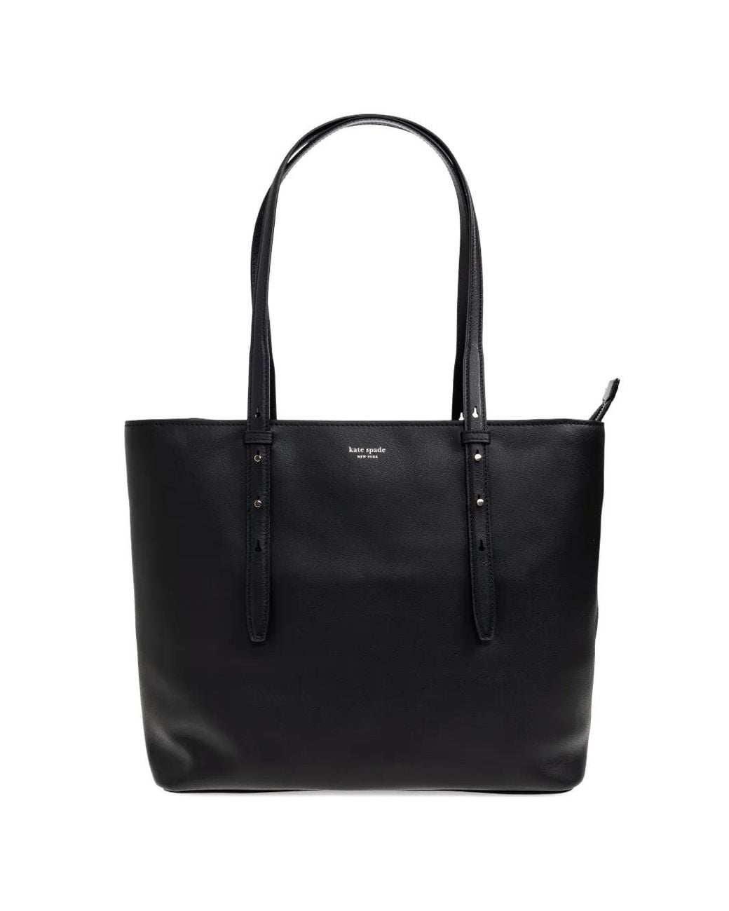 Kate Spade Black Do It All Studded Leather Tote Bag