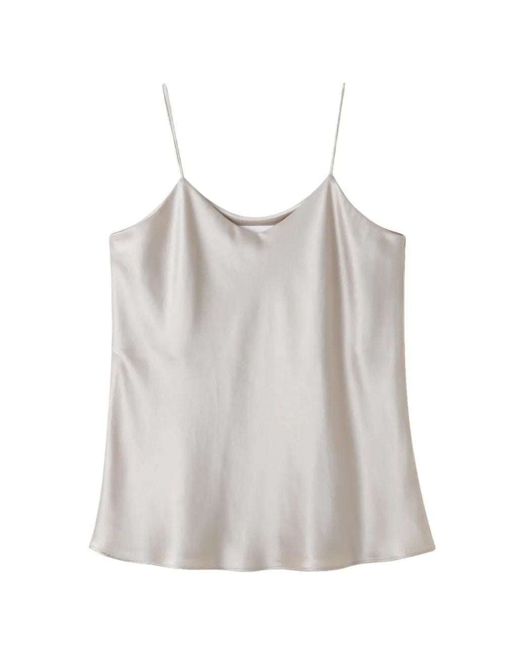 IVORY PARIS Gray Sleeveless Blouse