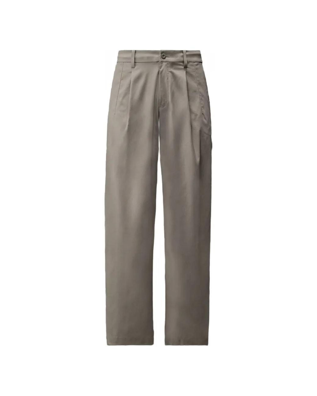C P Company Gray Metropolis Series Technical Panama Boxy Cargo Pants for men