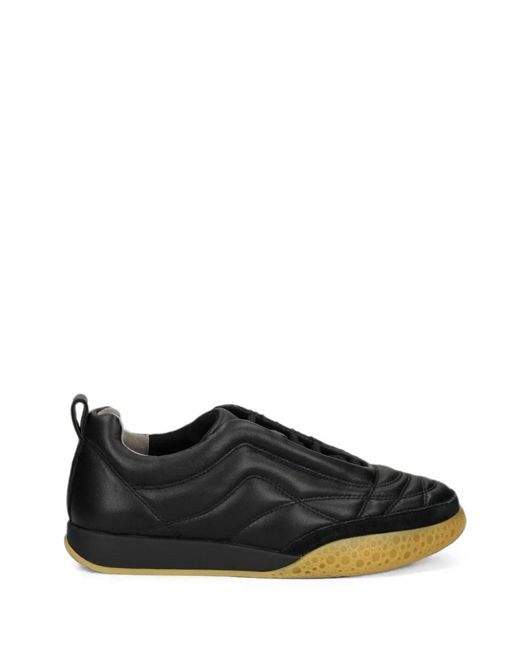 4Ccccees Black Ollo Leather Sneakers