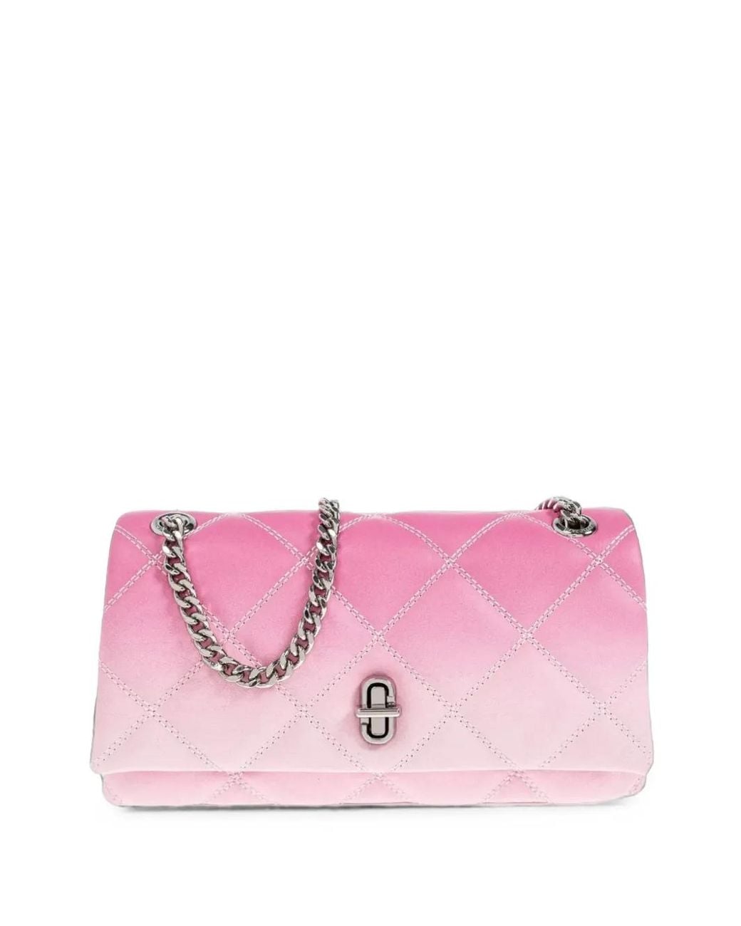 Marc Jacobs Pink Mini The Dual Quilted Gradient-Effect Shoulder Bag