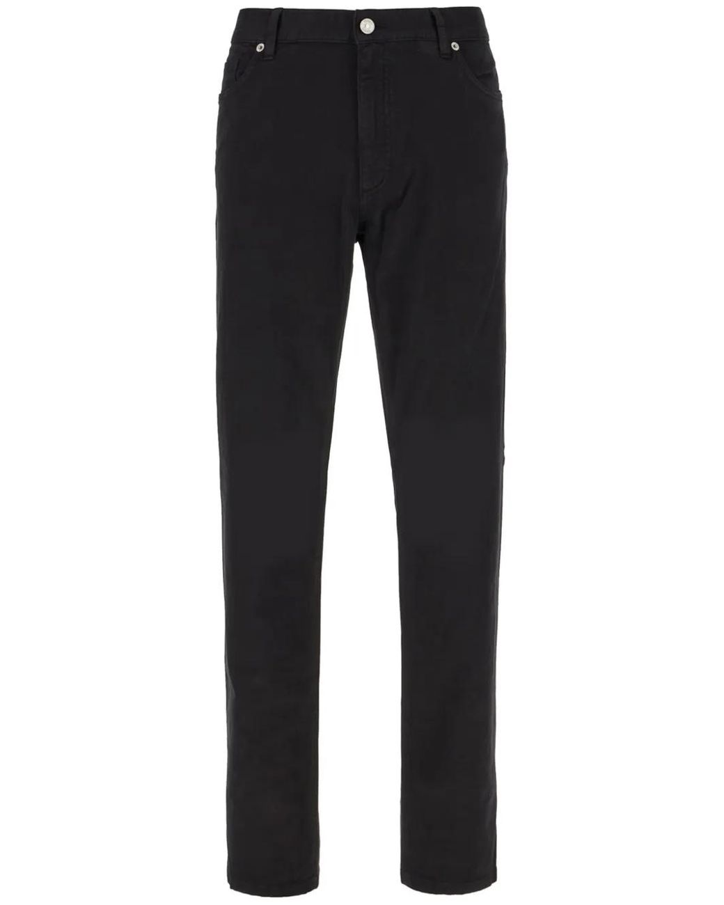 Zegna Black Straight-Leg Jeans for men