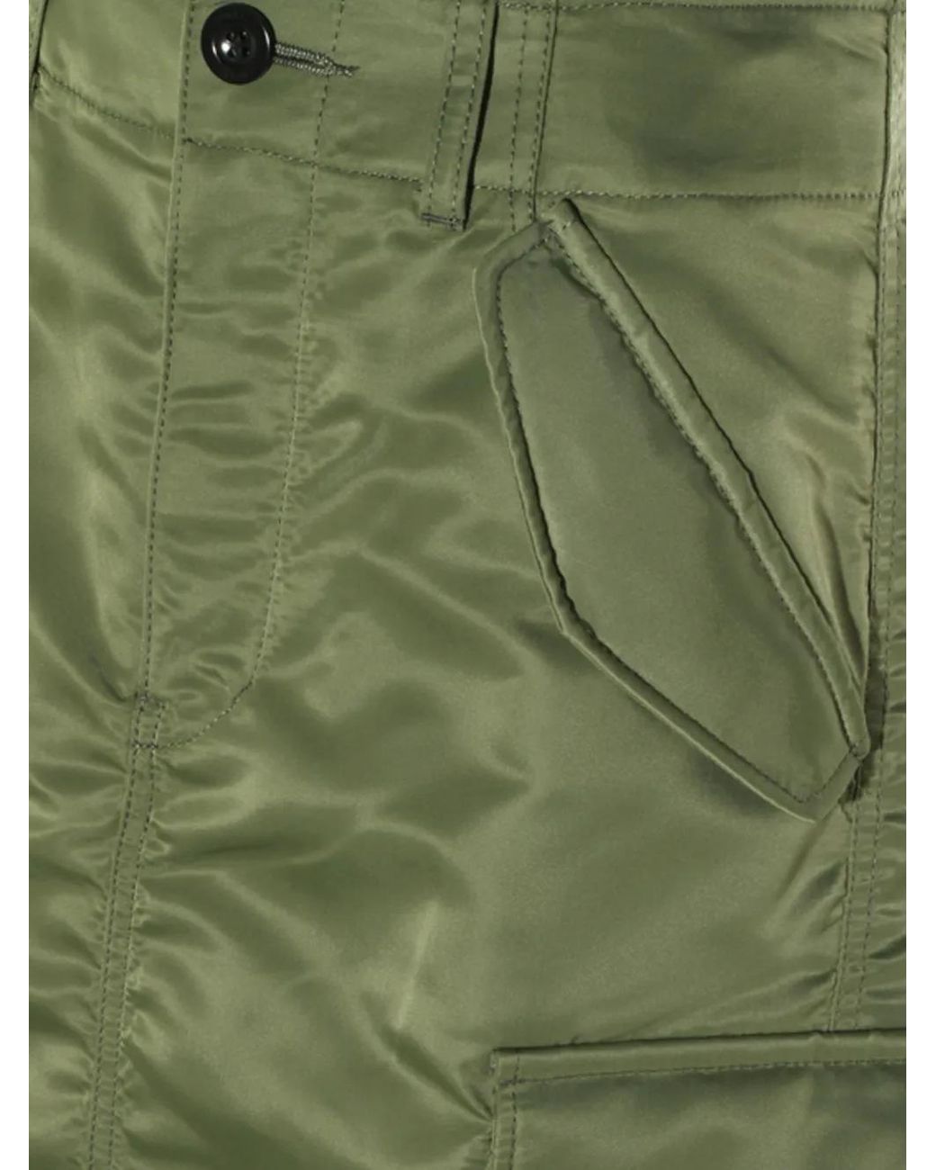 Sacai Midi-Plooirok in het Green
