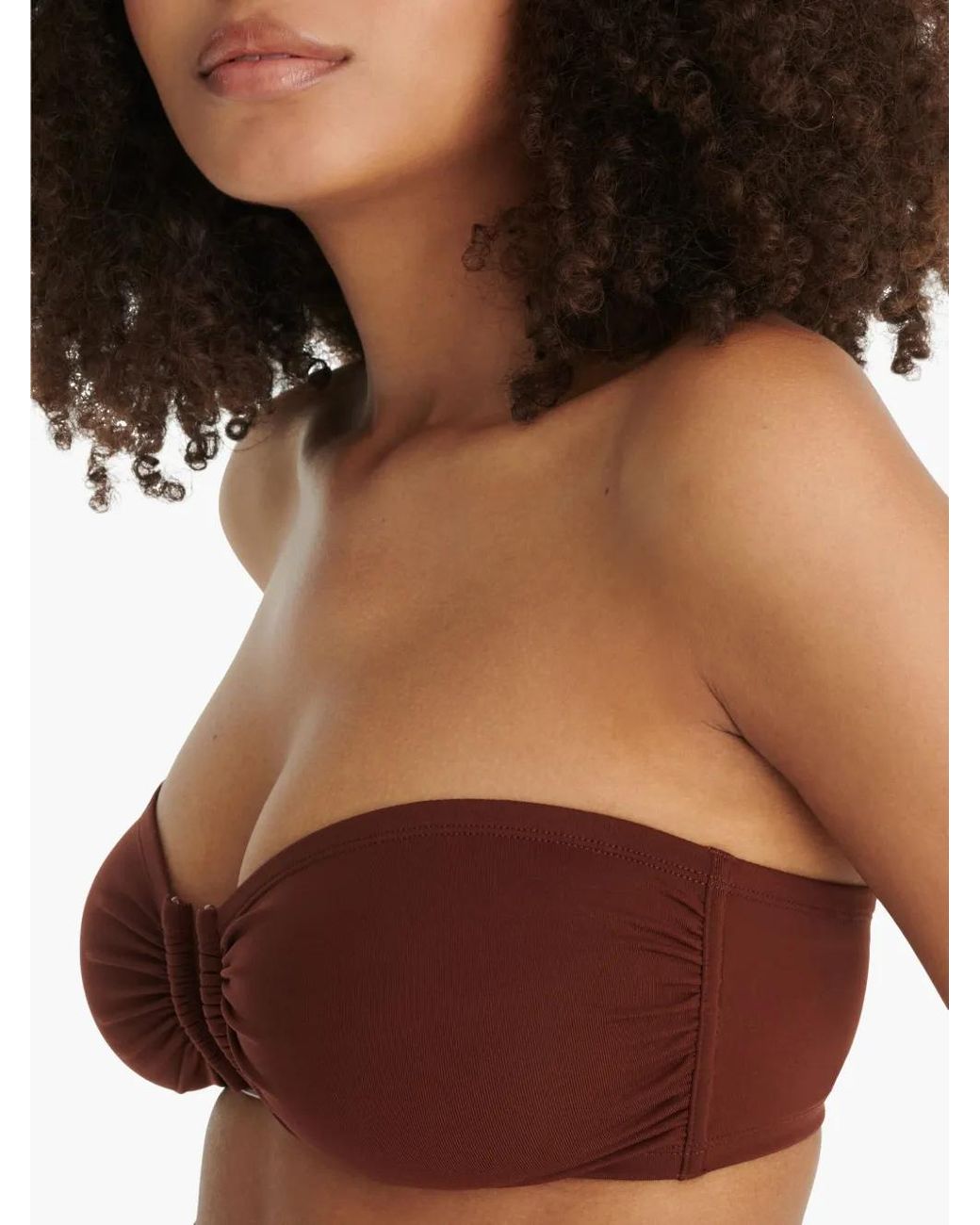 Eres Red Show Bikini Top