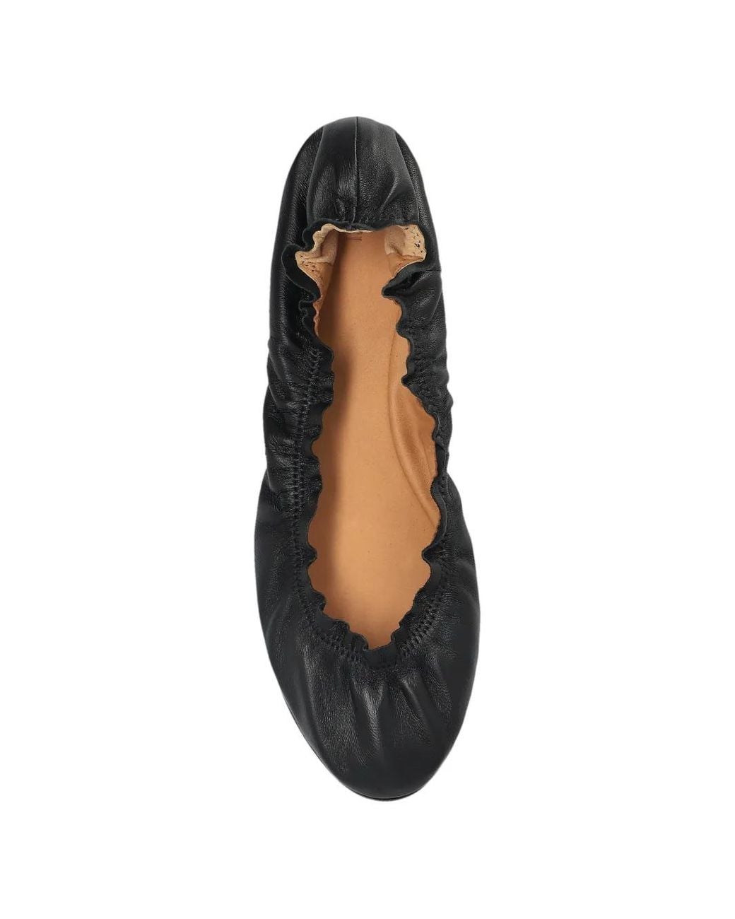 Odissi White Ballet Flats
