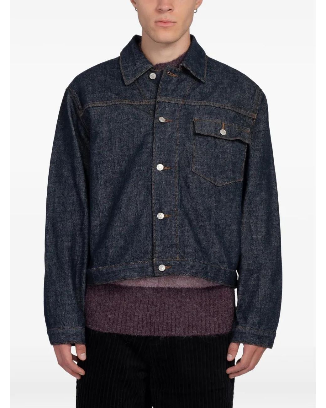 Minimum Blue Troy Denim Jacket for men