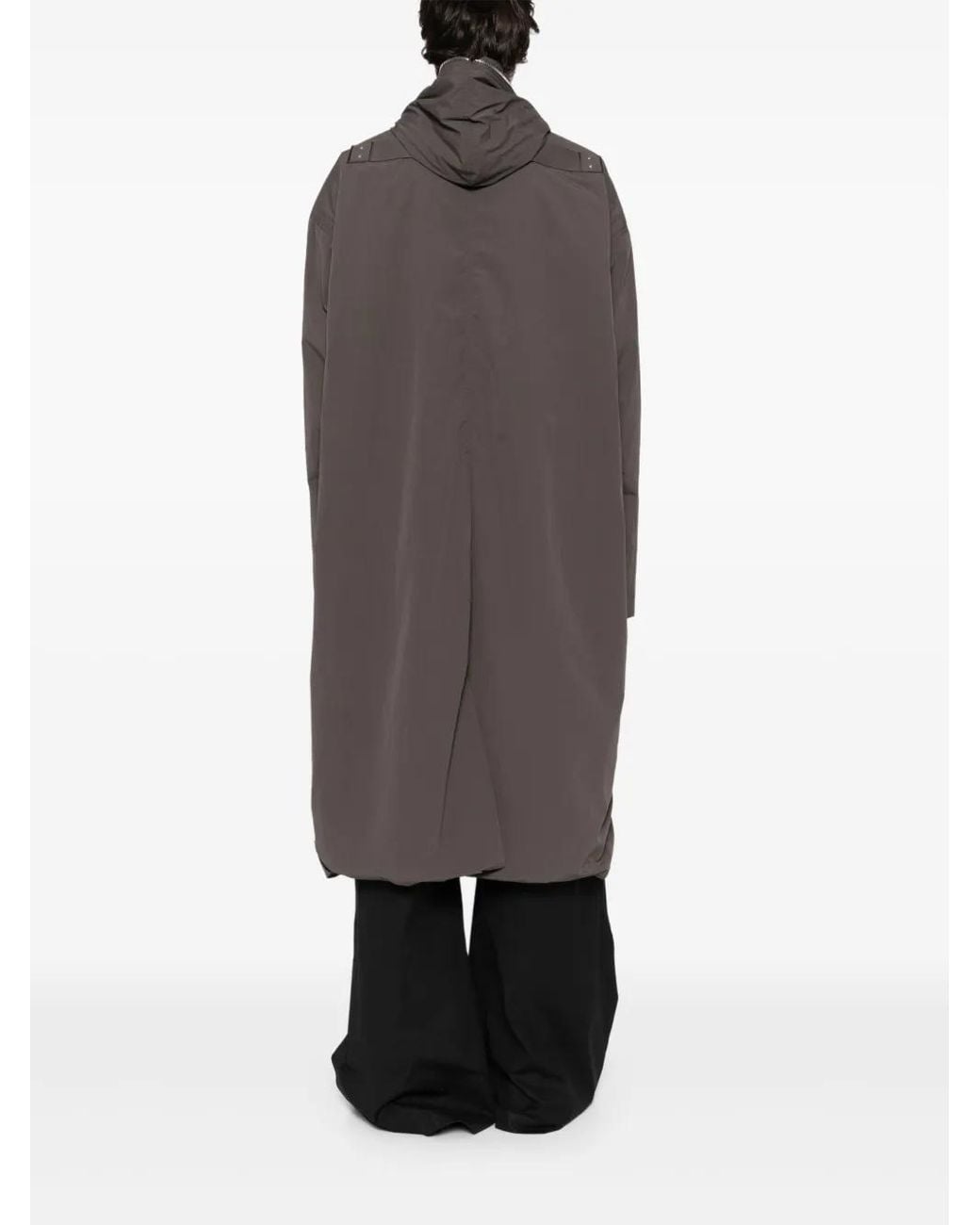 Abrigo Gimp Mac Rick Owens de hombre de color Gray