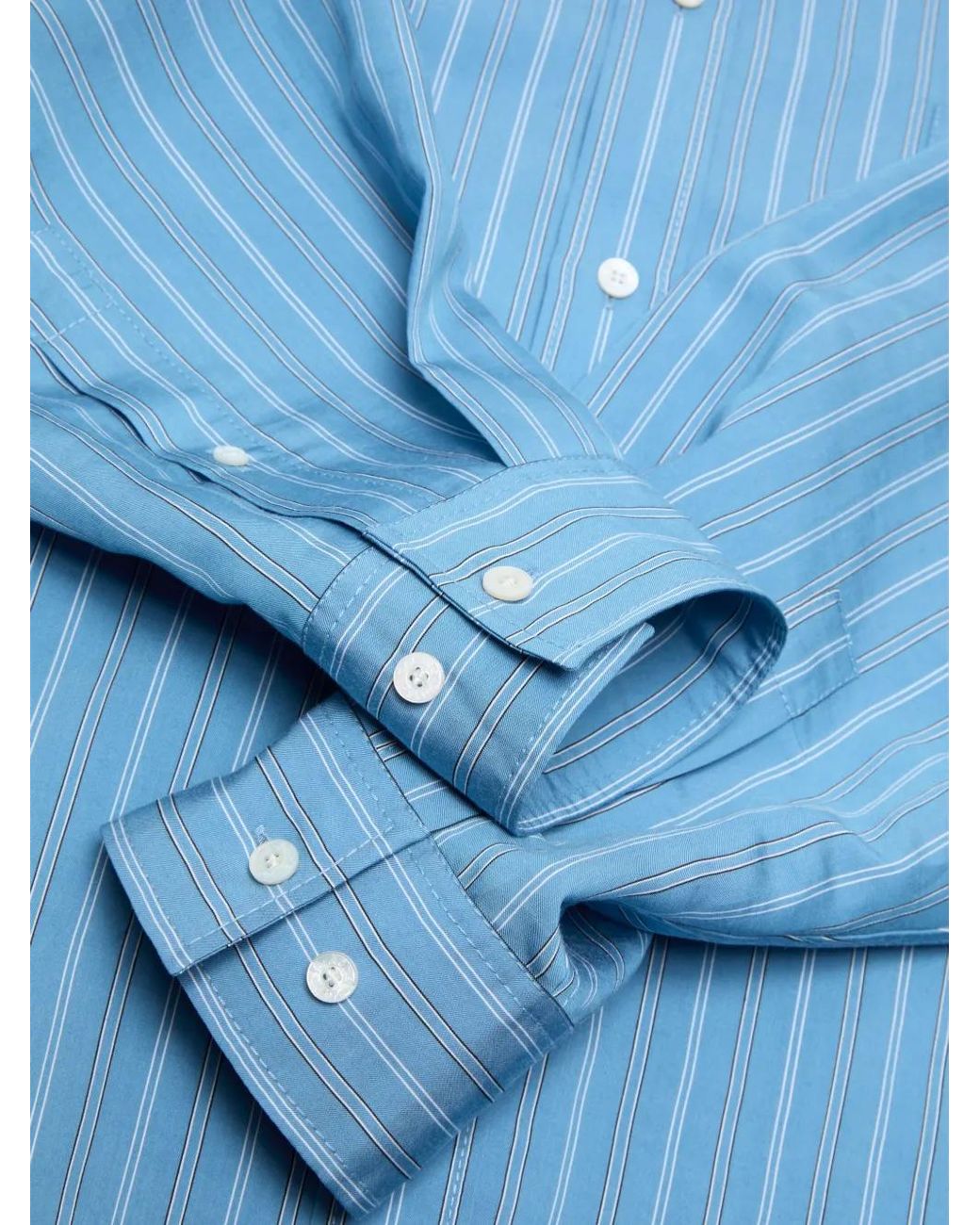 Acne Blue Cotton Shirt for men