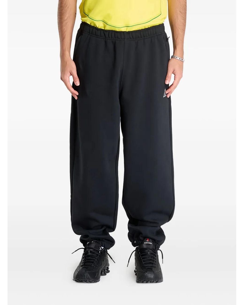 Nike Blue Acg "Tuff Fleece" Track Pants for men
