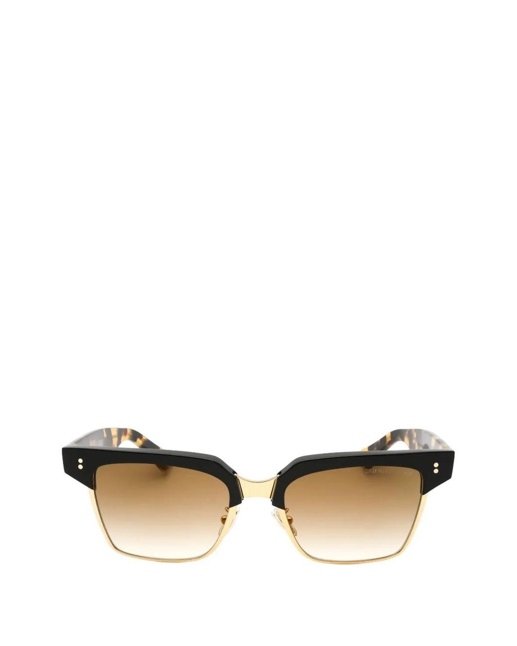 Cutler & Gross Metallic Lunettes De Soleil Cg1348S À Monture Rectangulaire