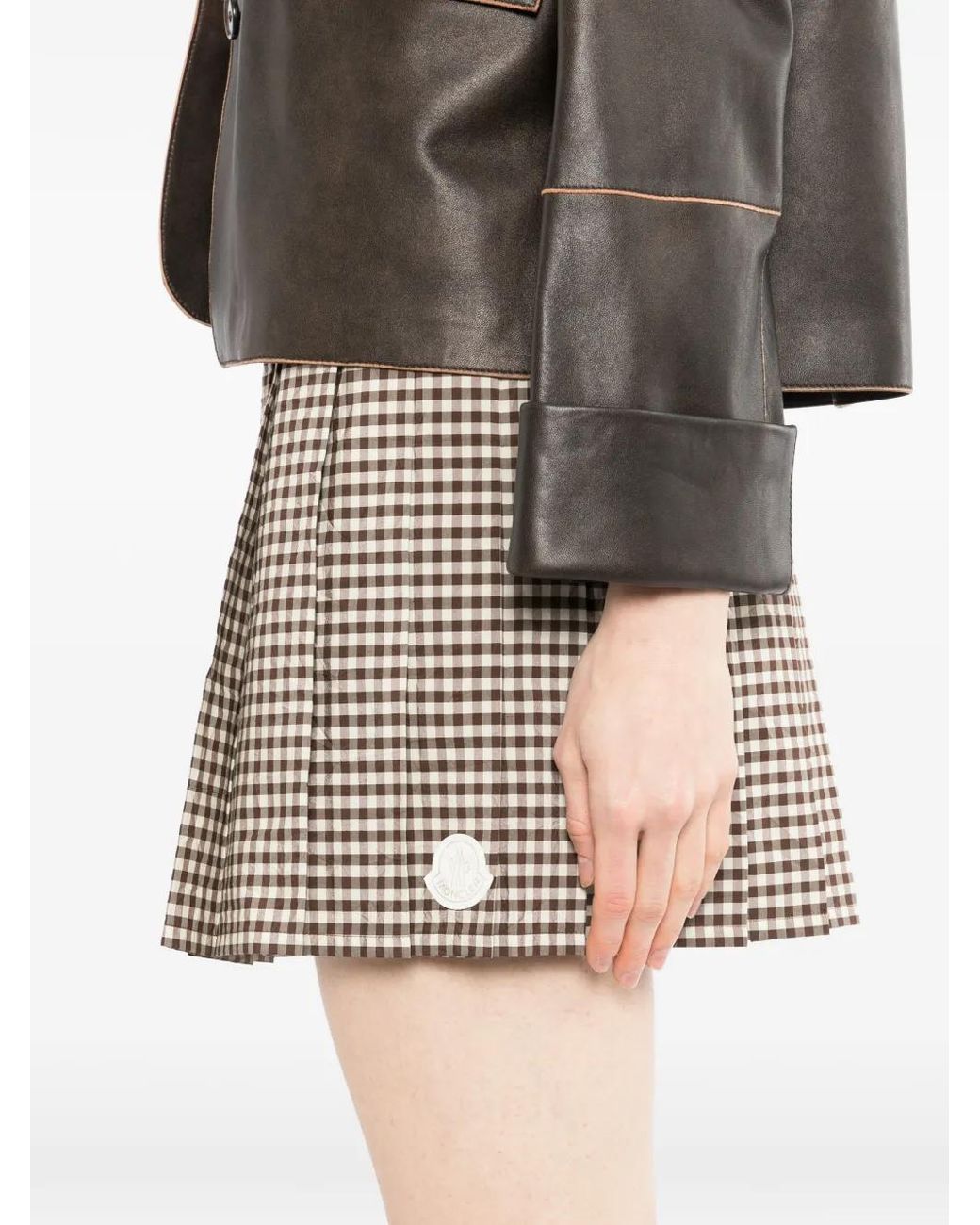 Moncler Natural Gonna Skirt