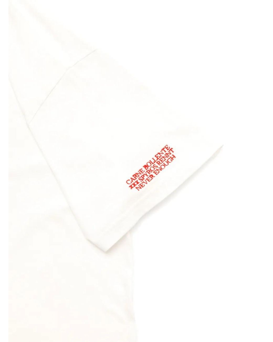 Carne Bollente Rennt's Reveal Tシャツ ホワイト | Lyst